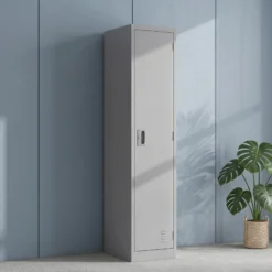 1-Door Steel Locker Grey Dubai UAE