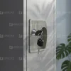 4-door grey steel locker for labour camp Dubai