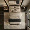 Steel Single Bed Black Dubai UAE