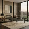 Steel Single Bed Black Dubai UAE