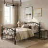 Heavy Duty Steel Single Bed Black Dubai UAE