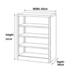Steel Shoe Rack Shelf Grey Dubai UAE