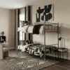 Koffler Steel Bunk Bed Grey Dubai UAE