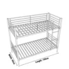 Steel Bunk Bed Black Dubai UAE