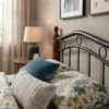 Wooden Steel Bed Mahogany Dubai UAE