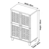 Shoe Rack Wenge Dubai UAE