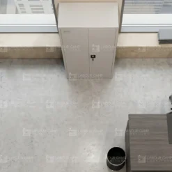 2-Door Metal Filing Cabinet Grey Dubai UAE