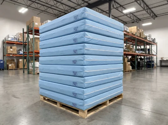 Medical foam mattress 10cm labour camp bulk supply stack