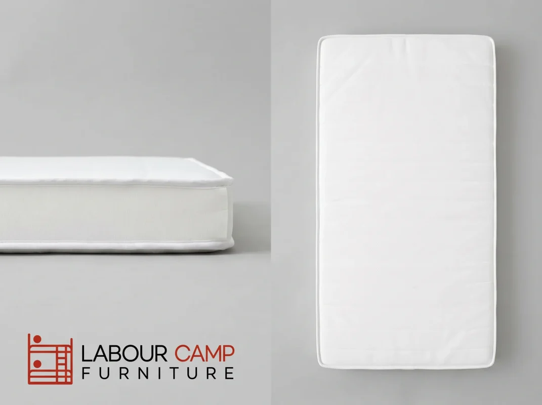 Medical mattress 10cm labour camp UAE fire resistant foam option