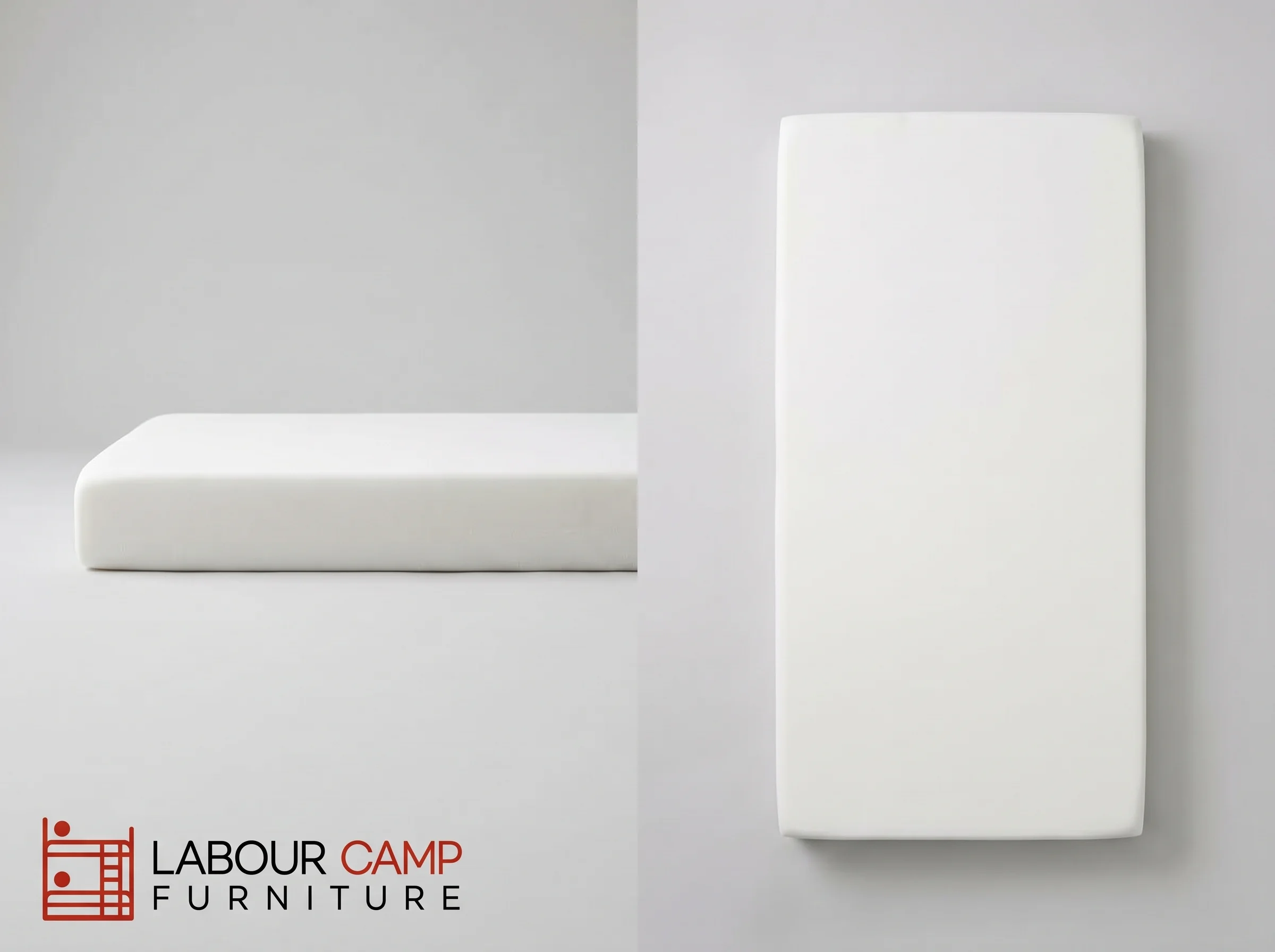 Medical mattress 6cm labour camp UAE fire resistant foam option